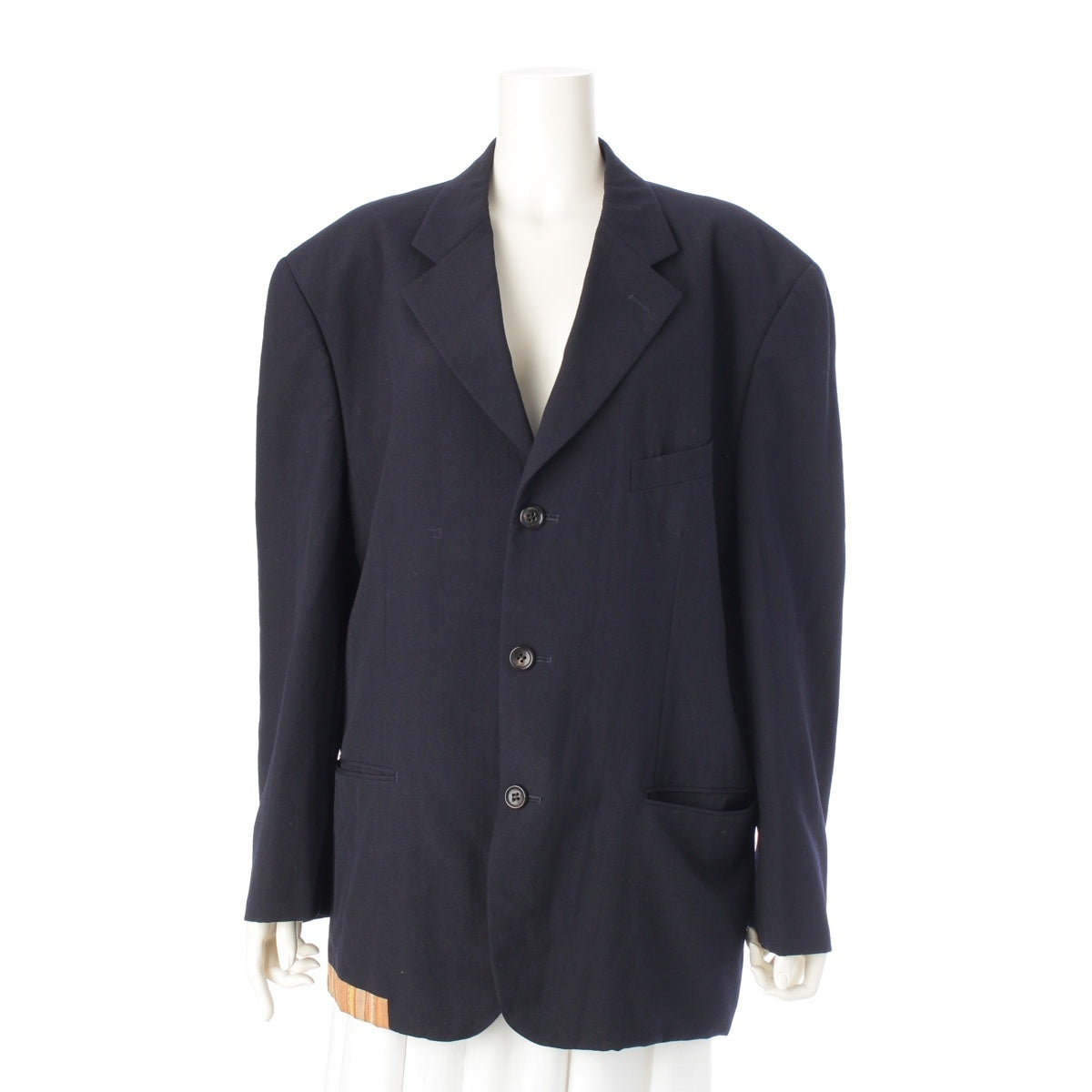 COMME des GARCONS HOMME PLUS wool Ethnic period tailored jacket PJ-11003S Navy S