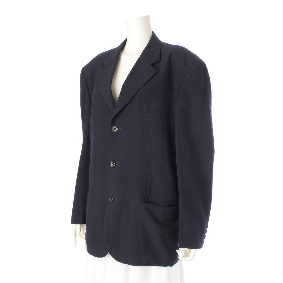 COMME des GARCONS HOMME PLUS wool Ethnic period tailored jacket PJ-11003S Navy S