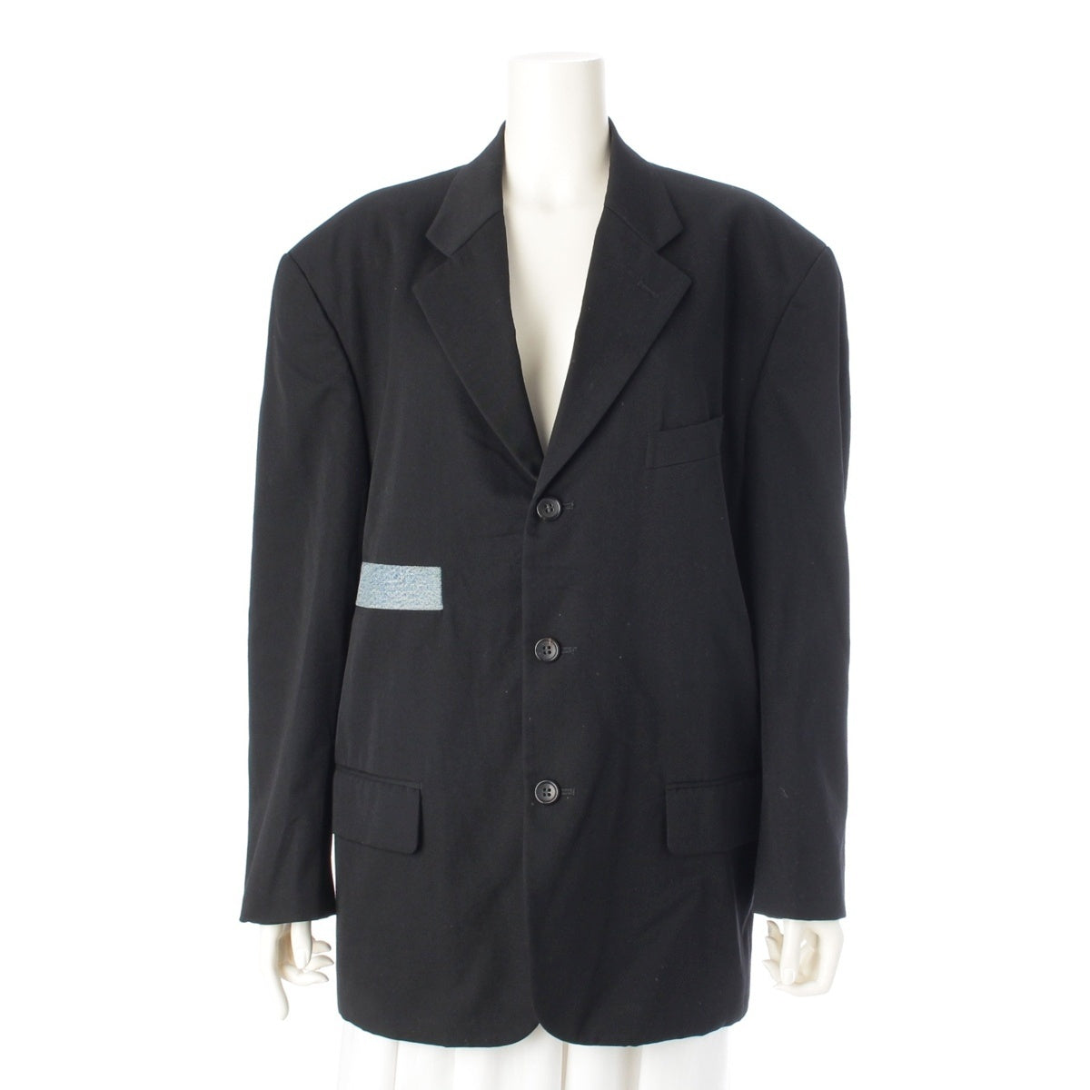 COMME des GARCONS HOMME PLUS wool Ethnic period tailored jacket PJ-11064S black S