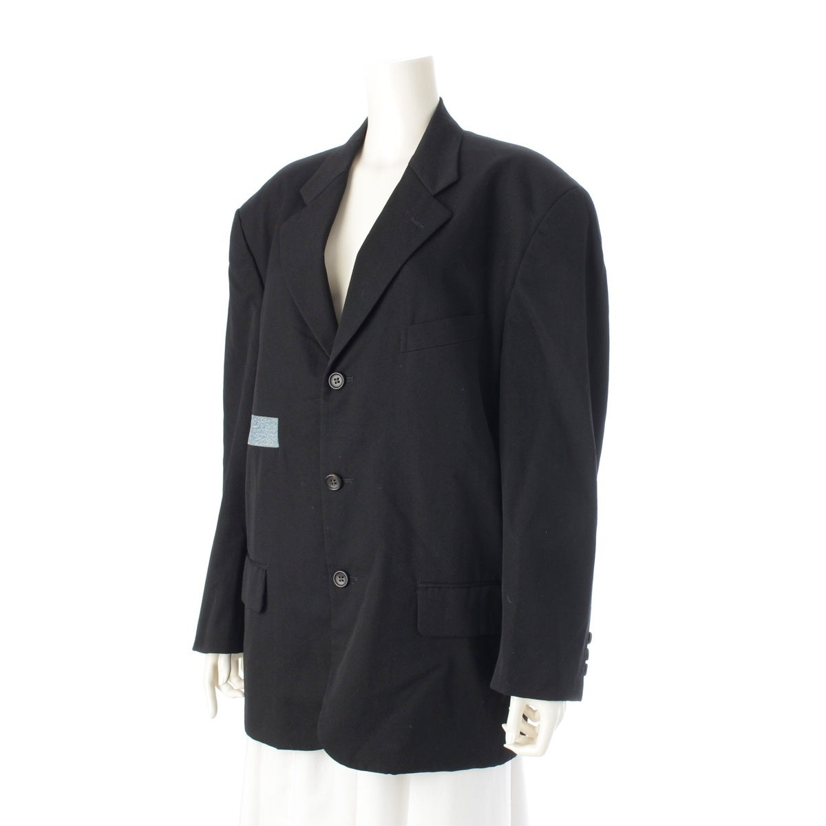 COMME des GARCONS HOMME PLUS wool Ethnic period tailored jacket PJ-11064S black S