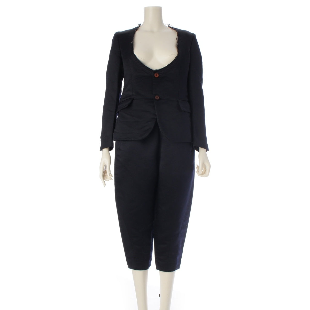COMME des GARCONS Comme Comme jacket Pants setup RK-J007/RK-P009 Navy XS