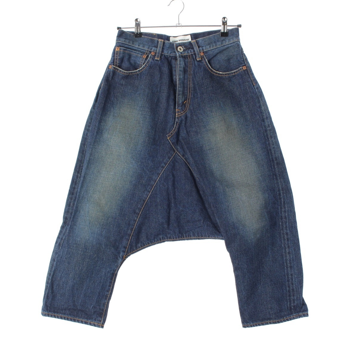 COMME des GARCONS cotton Saruel Denim pants Bottoms XZ-P015 Indigo blue XS