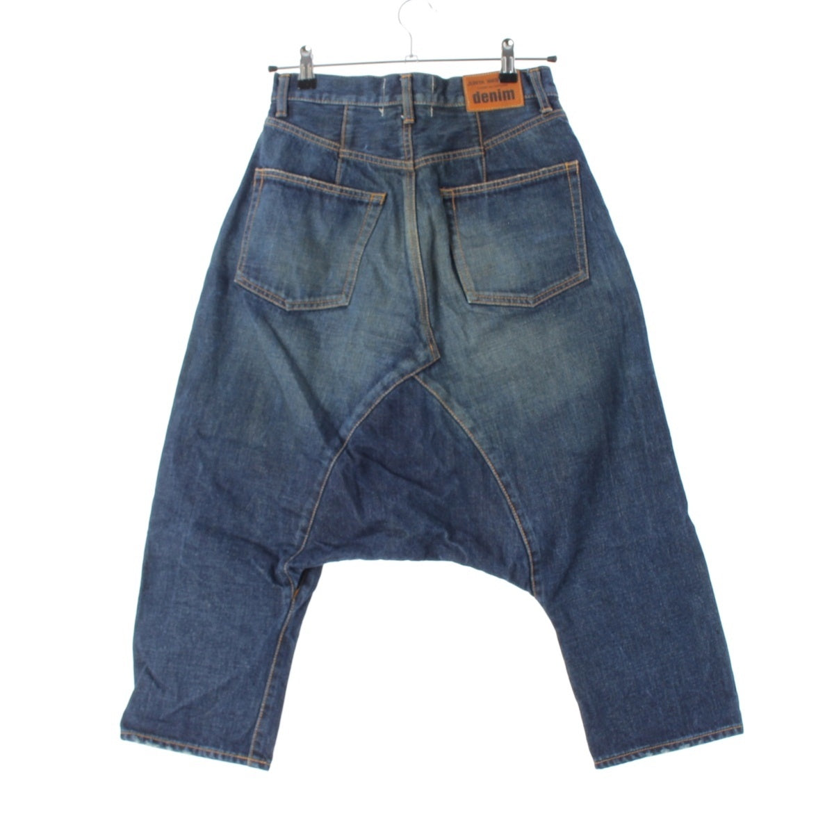 COMME des GARCONS cotton Saruel Denim pants Bottoms XZ-P015 Indigo blue XS