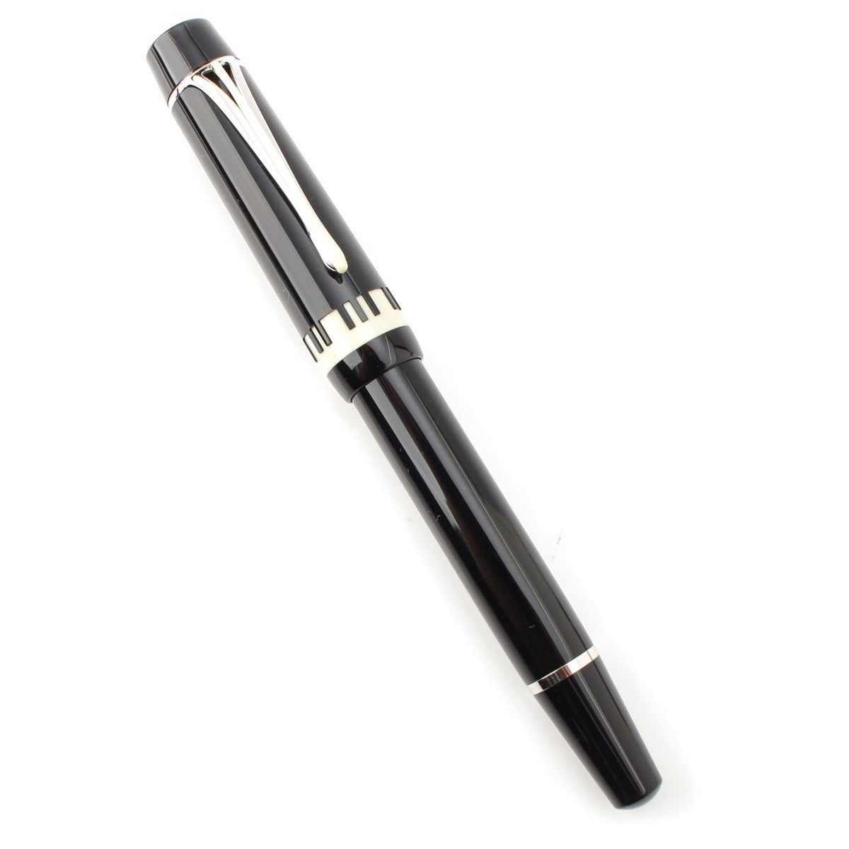 MONTBLANC Black precious resin Herbert von Karajan Donation Series fountain pen black
