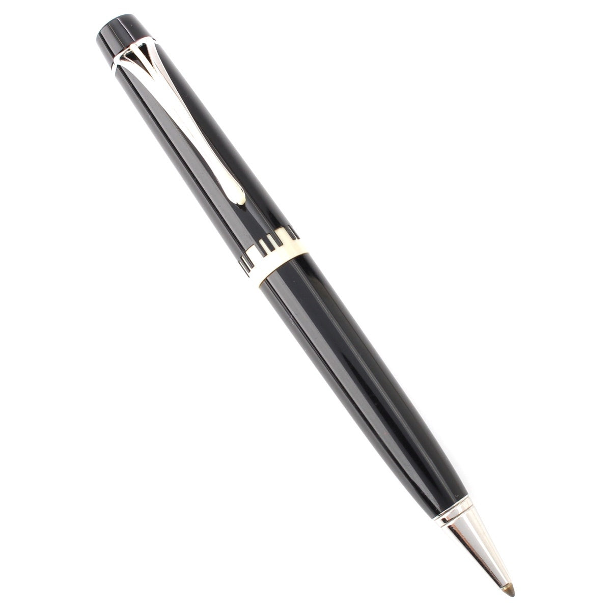 MONTBLANC Black precious resin Herbert von Karajan Donation Series Ballpoint pen black