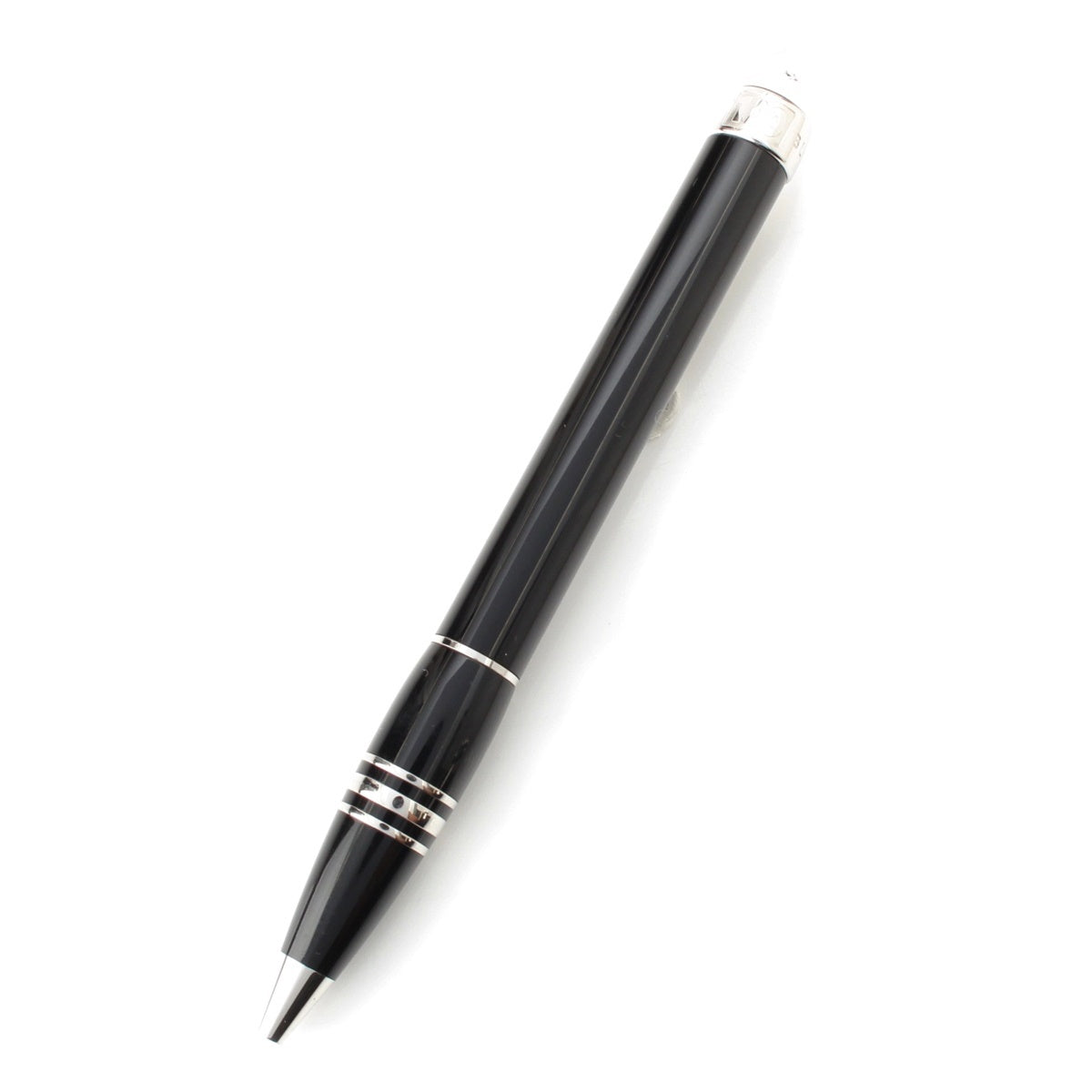 MONTBLANC Diamond Precious Resin Starwalker 100th Anniversary Special Edition Ballpoint pen black