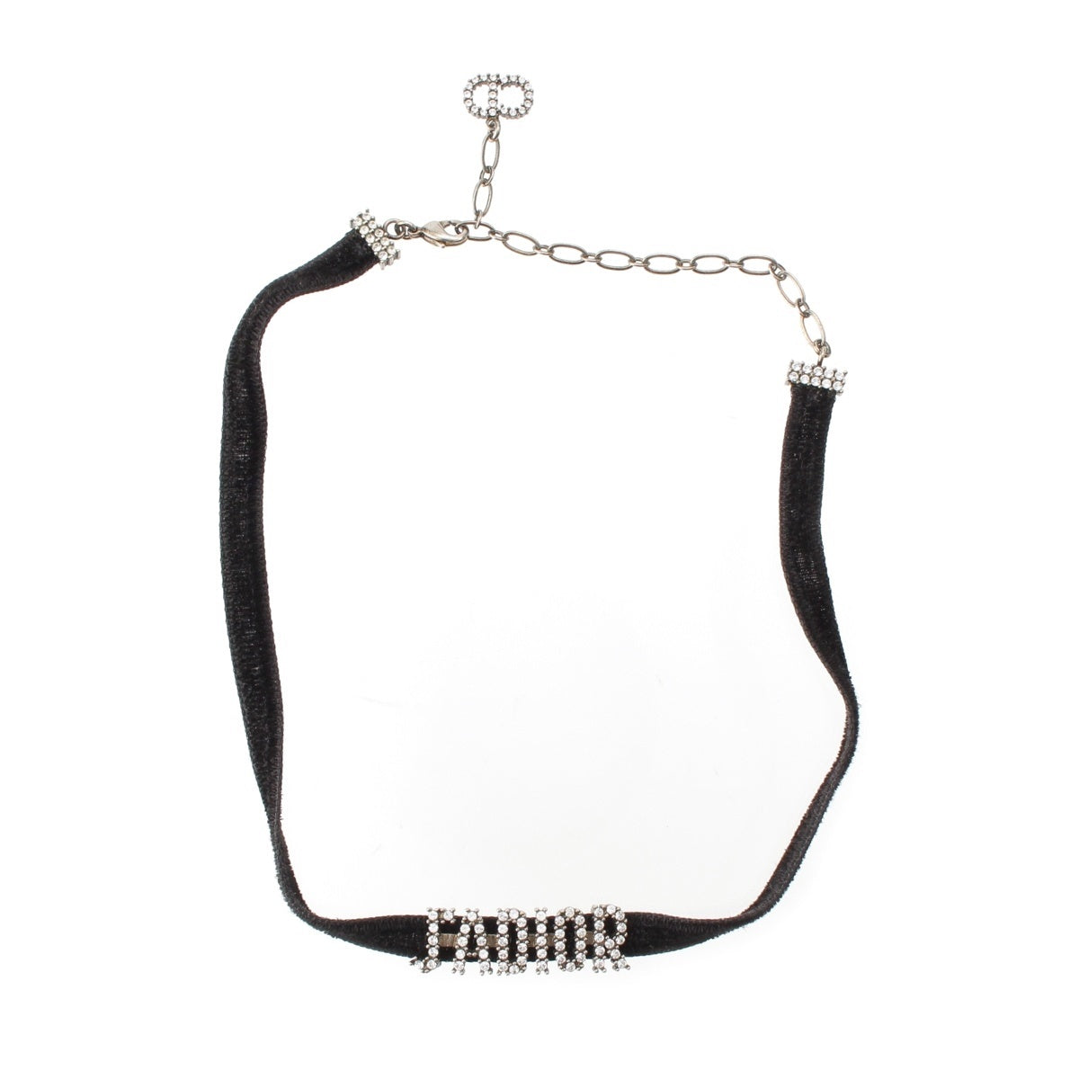 Christian Dior J'ADIOR Rhinestone choker Necklace Accessories black