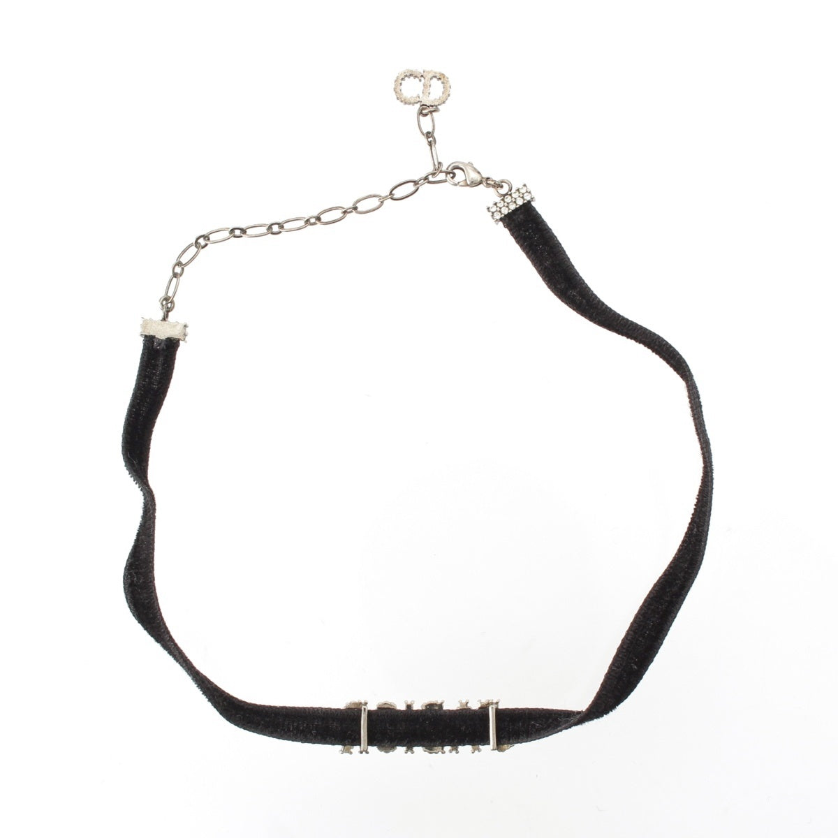 Christian Dior J'ADIOR Rhinestone choker Necklace Accessories black