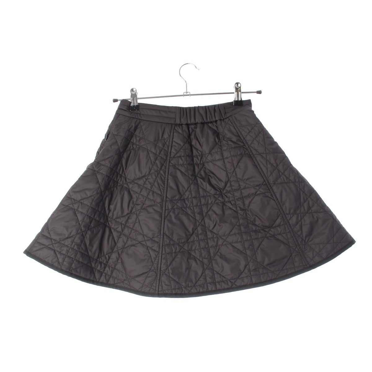 Christian Dior Micro Cannage Padding Mini skirt Bottoms 157J66A2827 black 34