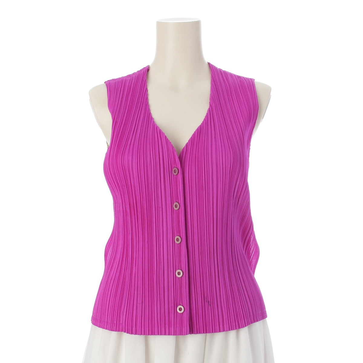 PLEATS PLEASE ISSEY light bulb Best tops PP31-JE742 Purple multicolor 3