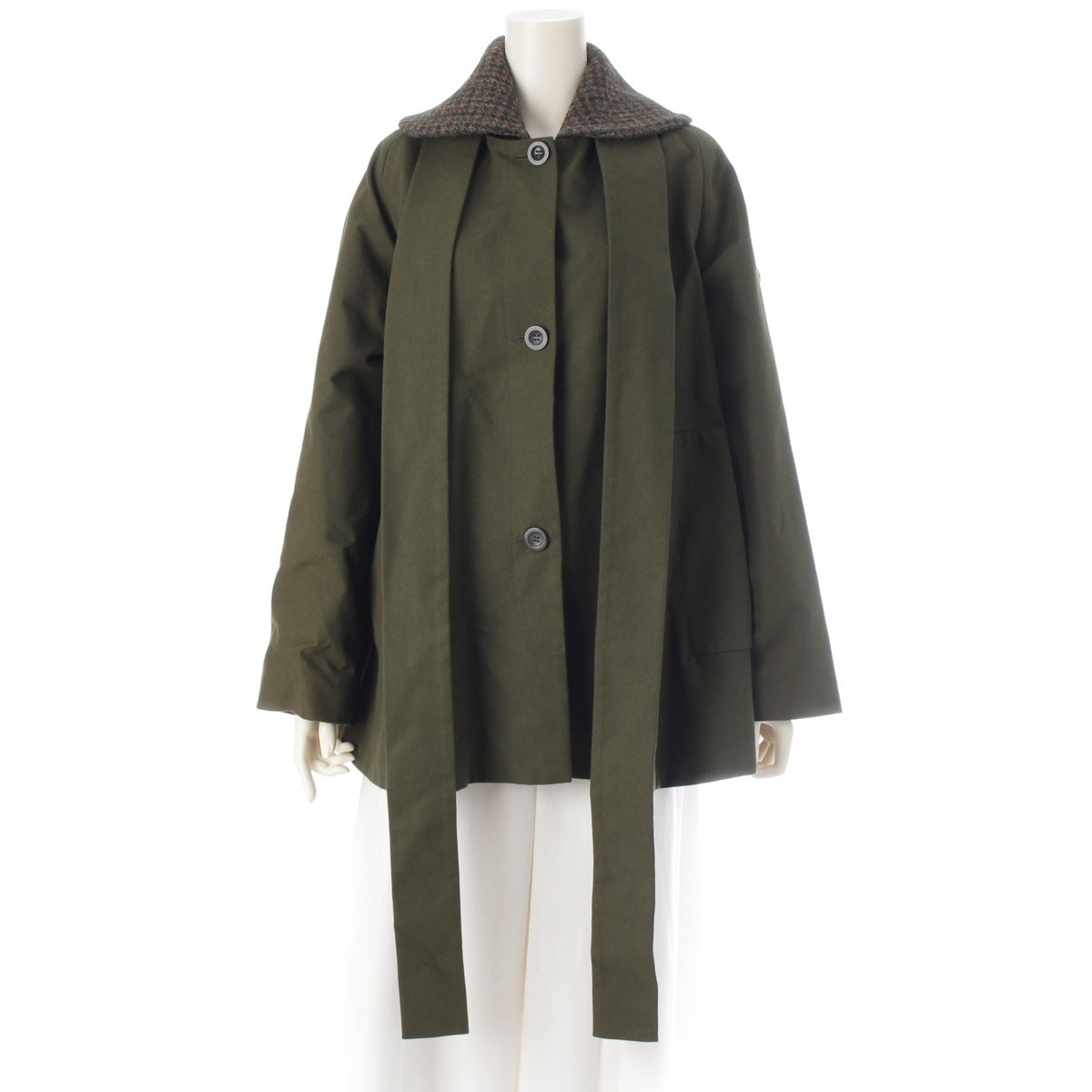 LOEWE Houndstooth Color Jacket S540330X87 khaki 34