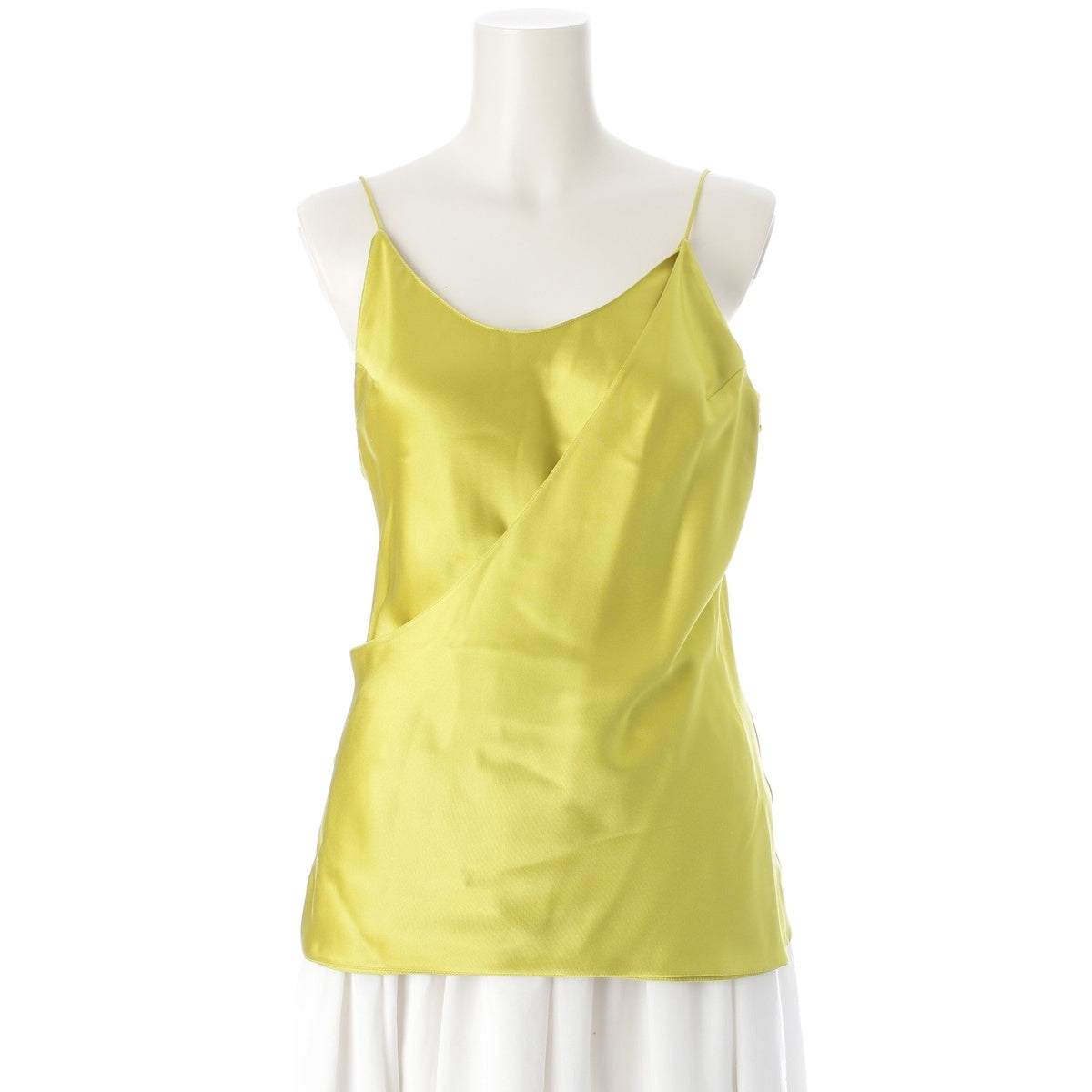 Dior silk Galliano period tops camisole 3A21520A1616 green