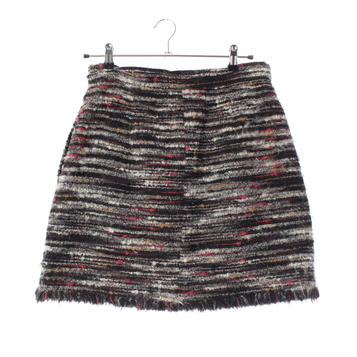 CHANEL tweed COCO Button skirt Bottoms P41816 multicolor 40