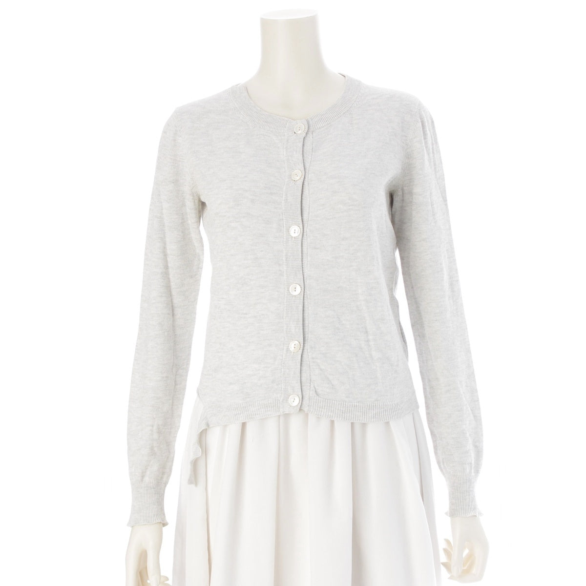 Maison Margiela Cut neck Kokonoe White tag cardigan gray M