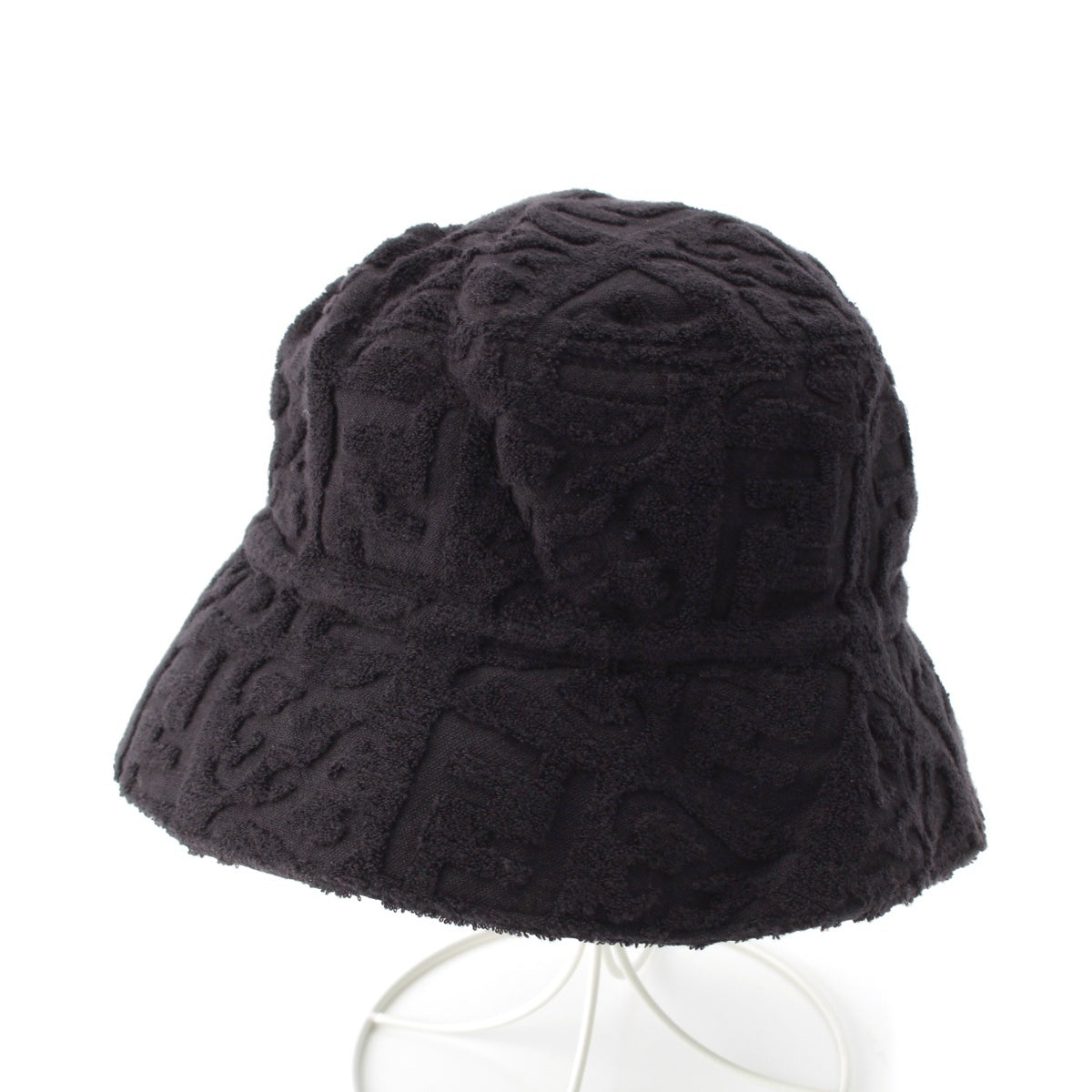 FENDI Zucca cotton hat Hat bucket FXQ801 black M