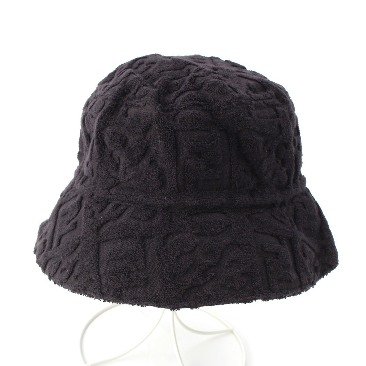 FENDI Zucca cotton hat Hat bucket FXQ801 black M