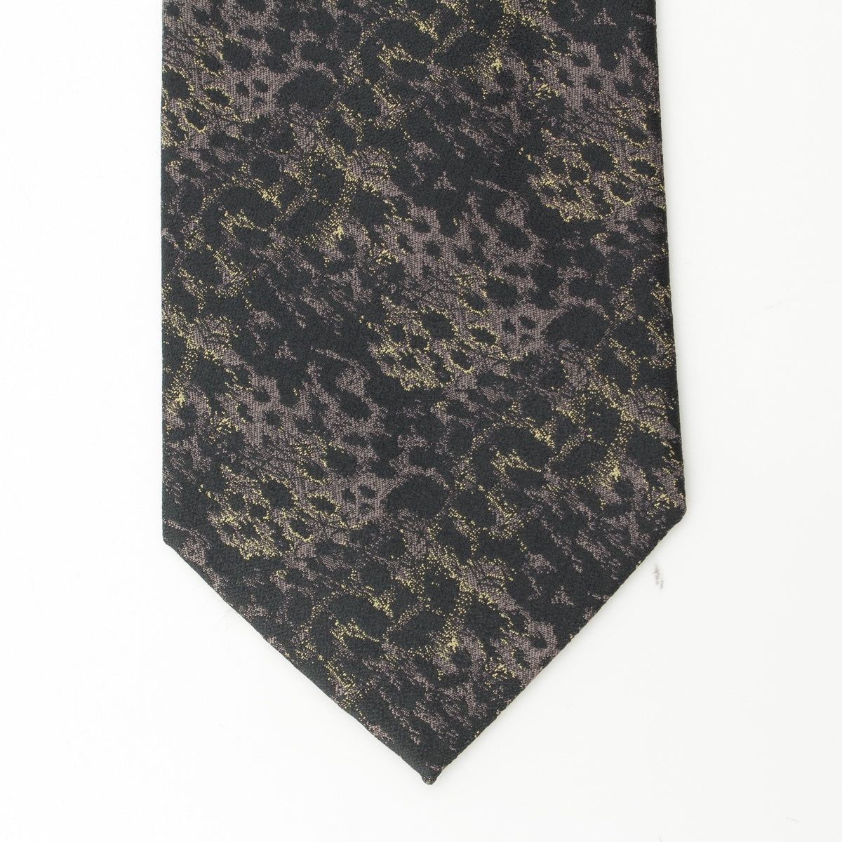 JEAN-PAUL GAULTIER silk Whole Pattern Chain tie black