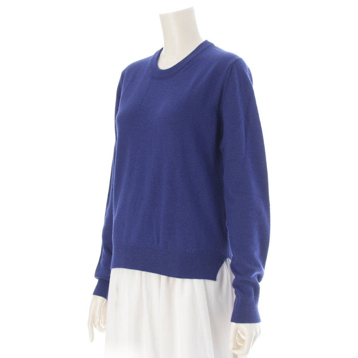 Maison Margiela Knitted elbow covers sweater tops Blue M