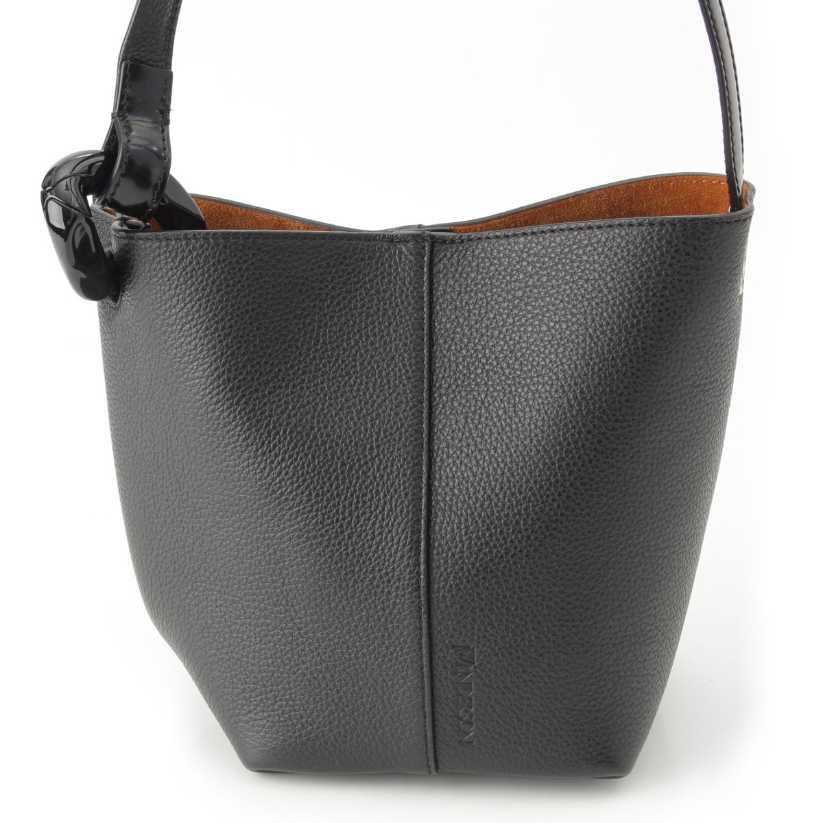 J.W.Anderson. leather bucket Handbag HB0665 black