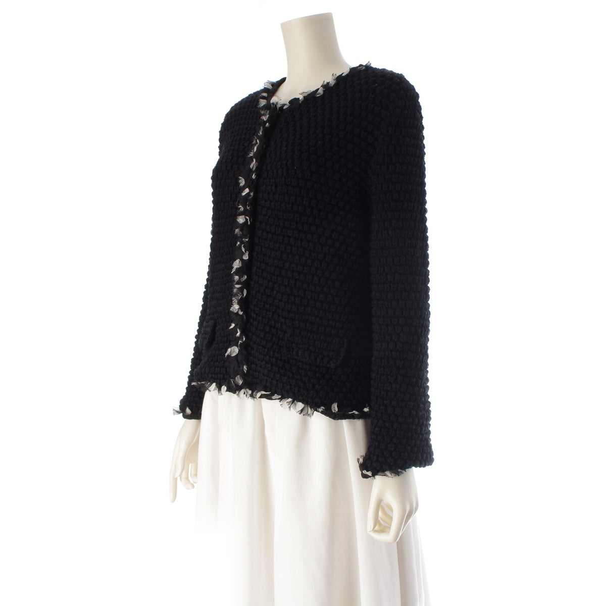 DOLCE&GABBANA special edition cotton Dots Frill No color jacket black 42