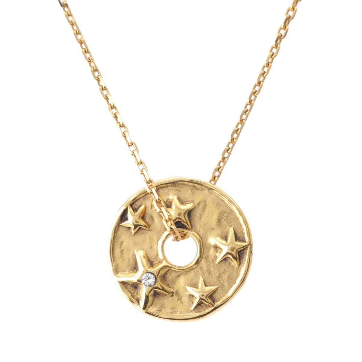 CHANEL GOOSSENS Gold Plated Gold Medal La Galerie du 19M Necklace gold