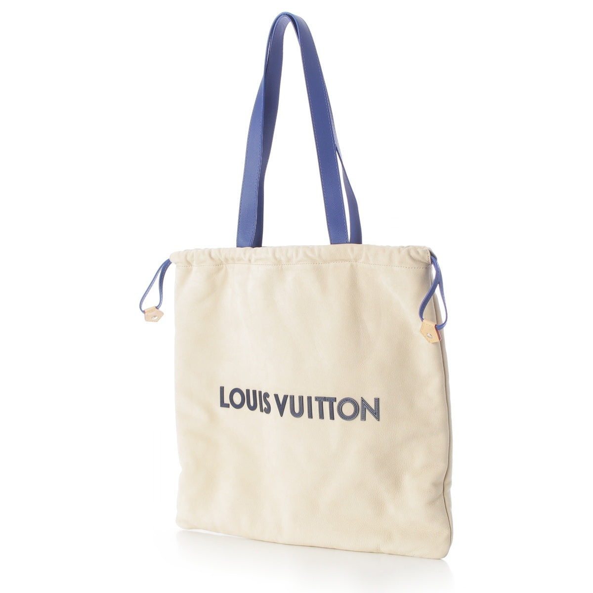LOUIS VUITTON leather Dust Bag Tote Pharrell NIGO Tote Bag M15235 Ecru White