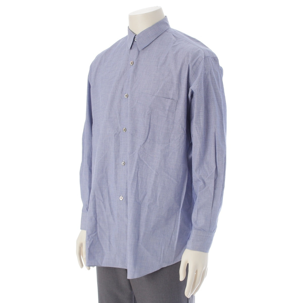 COMME des GARCONS HOMME Tanaka Omu Long sleeve shirt tops HB-040290 Blue
