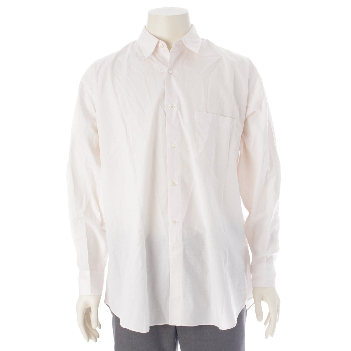 COMME des GARCONS HOMME cotton Tanaka Homme polka dot pattern Long sleeve shirt tops HB-040310 pink