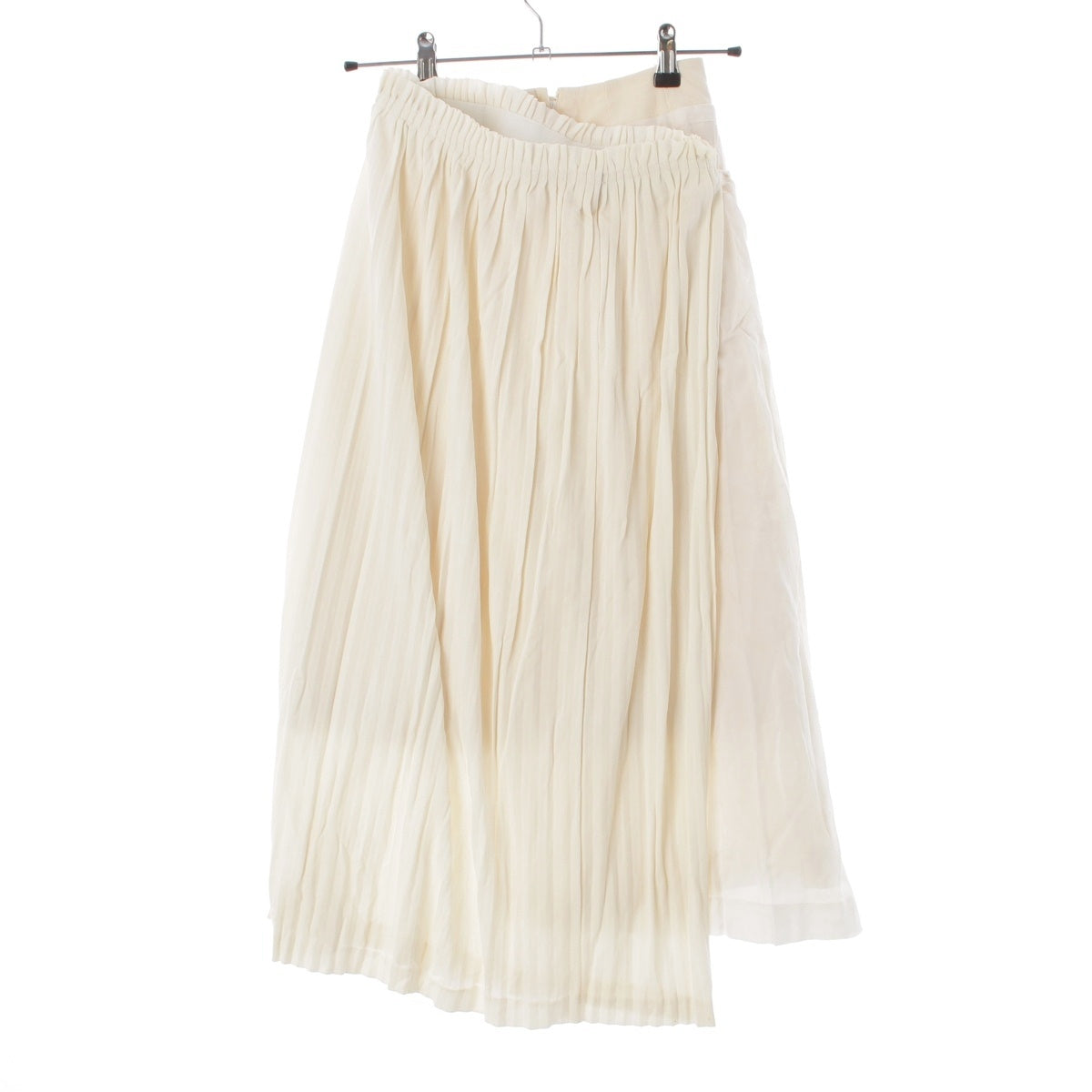 COMME des GARCONS cotton Ethnic couture, different materials, switching, transformation skirt GE-S006 white S