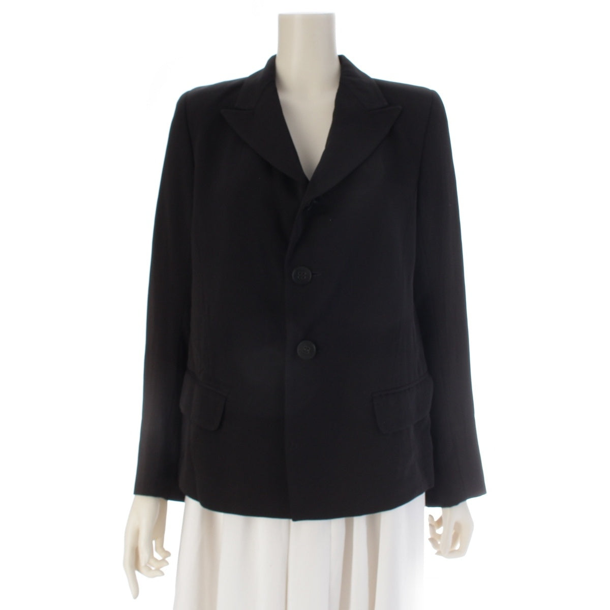 COMME des GARCONS Lilith stage, deformed, back open, slit Jacket outer GJ-05016S black S