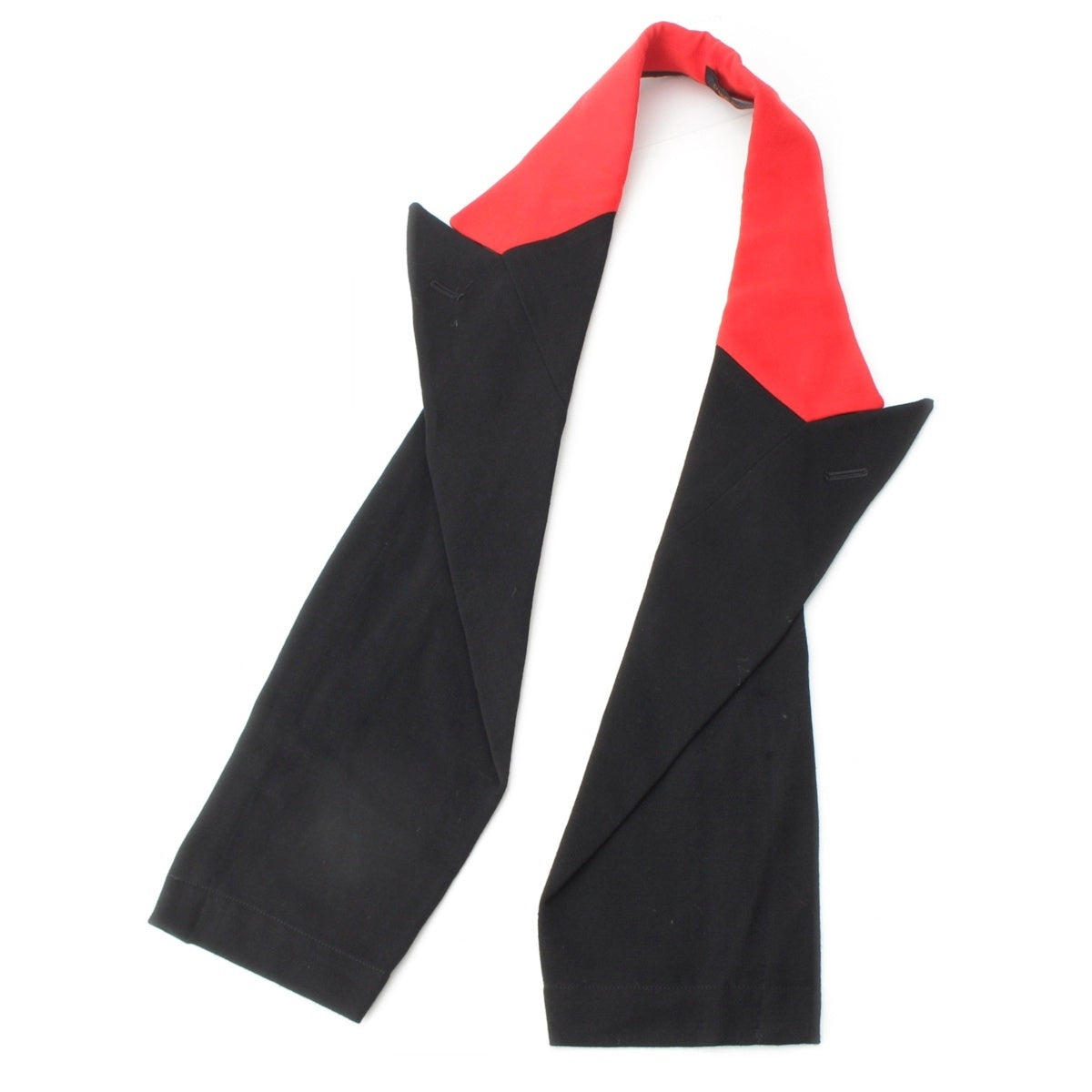 COMME des GARCONS wool Decorative detachable collar Fashion accessories GV-050020 Black red