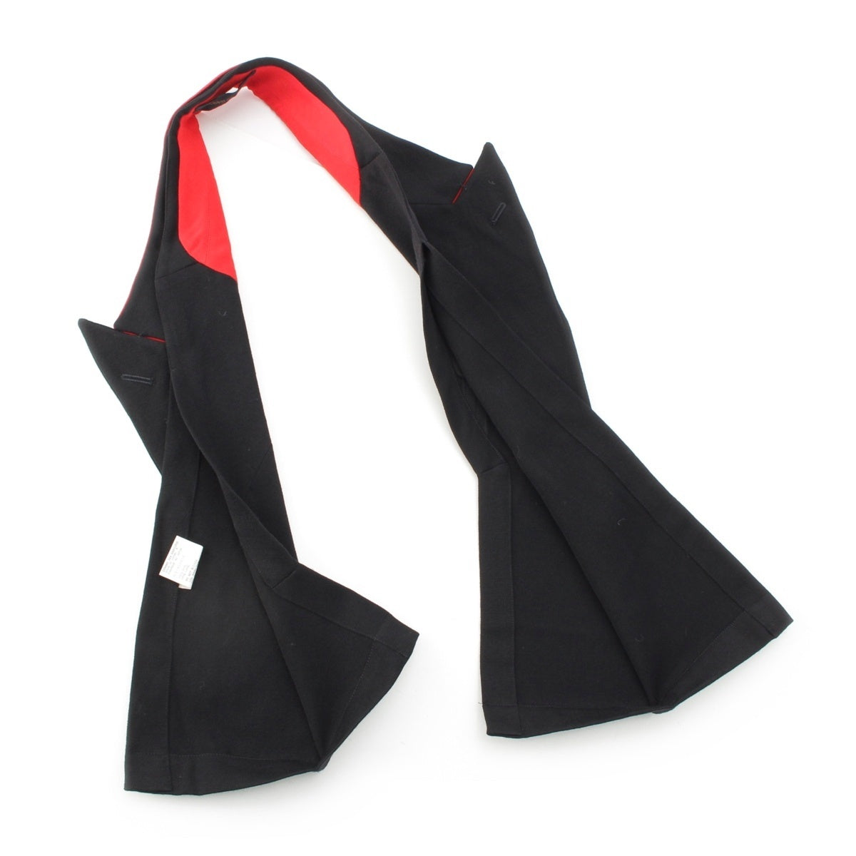 COMME des GARCONS wool Decorative detachable collar Fashion accessories GV-050020 Black red