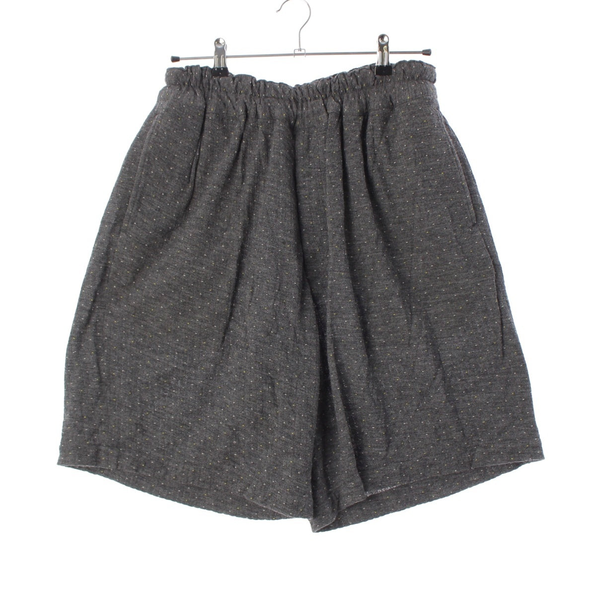 COMME des GARCONS HOMME PLUS wool New Natural Jacquard Dot Easy Shorts Bottoms PP-10059 gray M