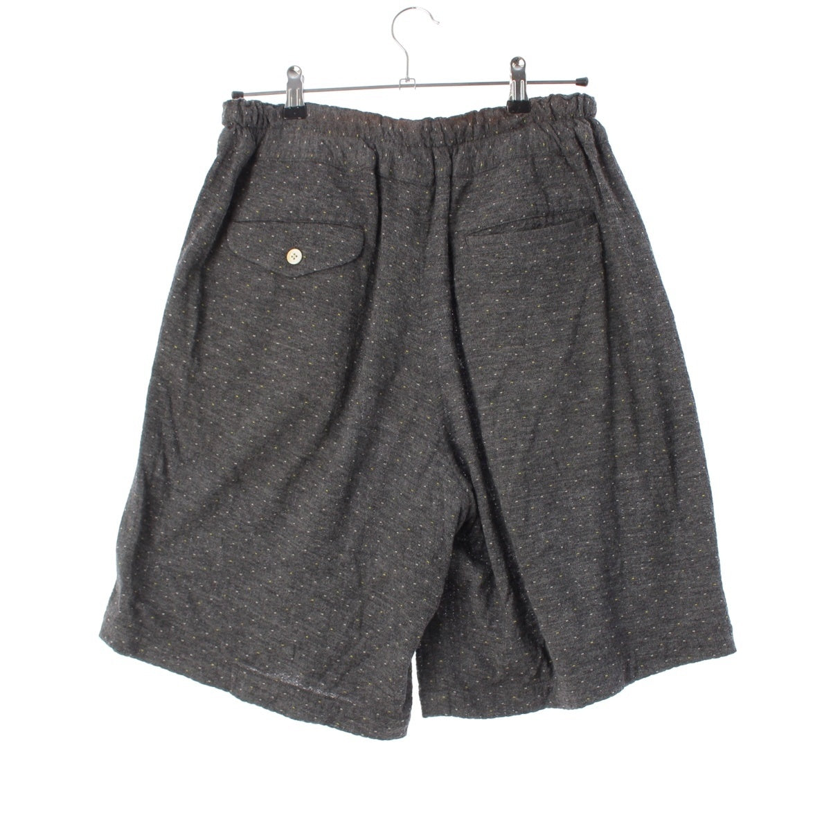 COMME des GARCONS HOMME PLUS wool New Natural Jacquard Dot Easy Shorts Bottoms PP-10059 gray M