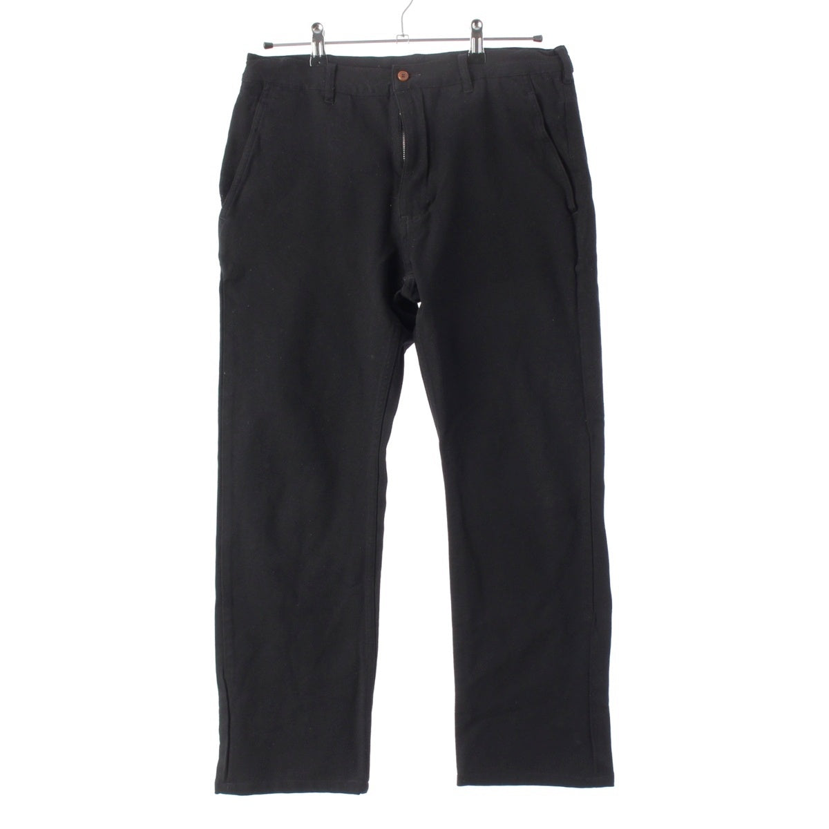 COMME des GARCONS HOMME PLUS Polyester Shrinkage Product dyed slacks Pants Bottoms AD2003 04SS black S