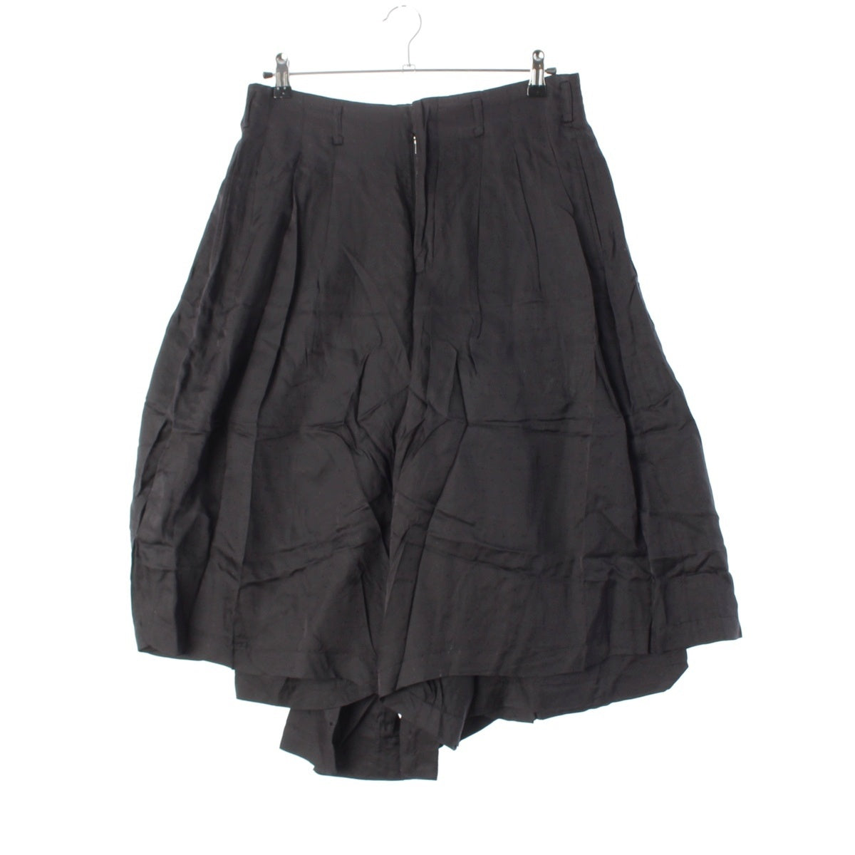 COMME des GARCONS HOMME PLUS Dot Layered Cropped Wide Pants shorts bottoms PD-A009 black XS