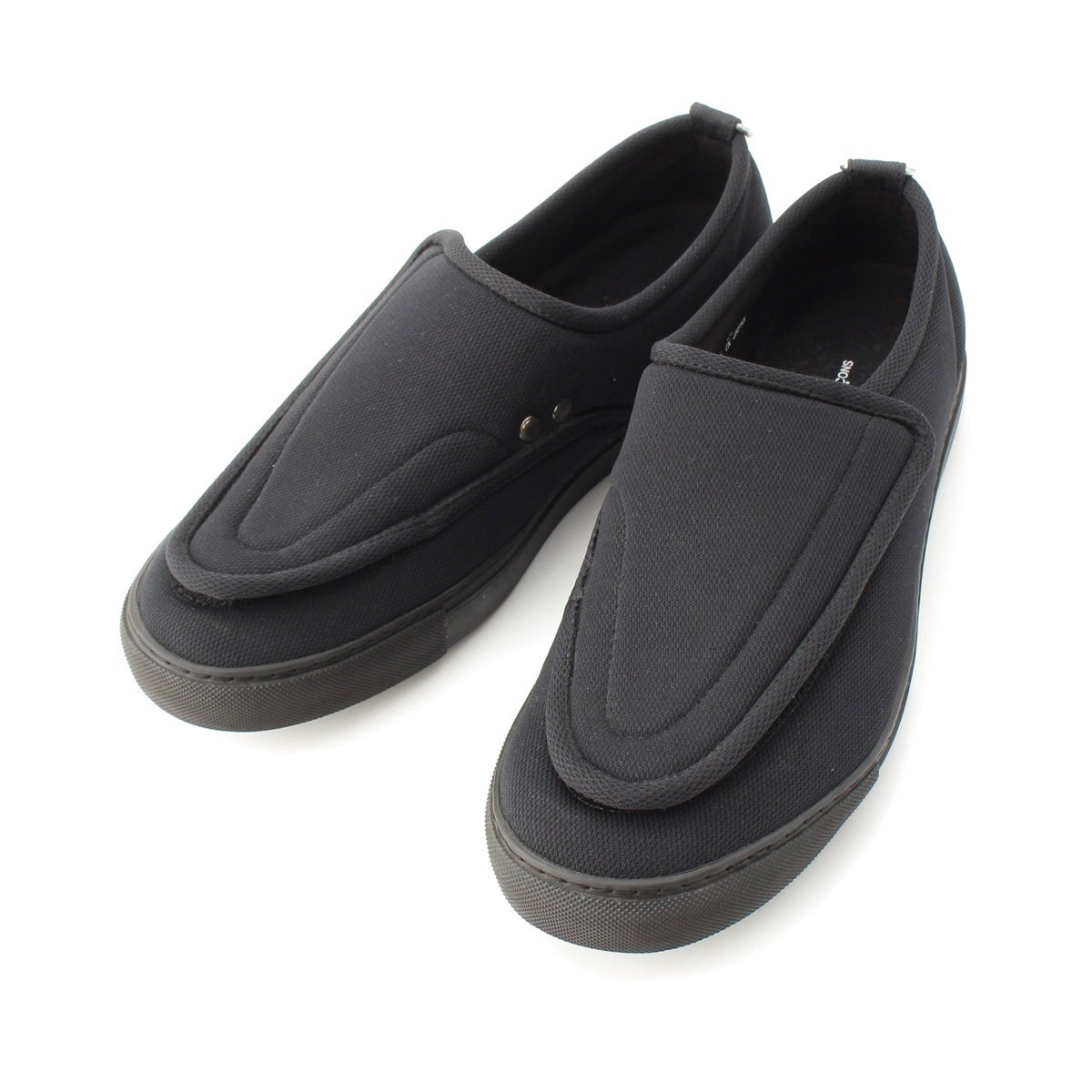 COMME des GARCONS Homme Plus Armor shoes Slip-on PZ-K106 black 10.2"