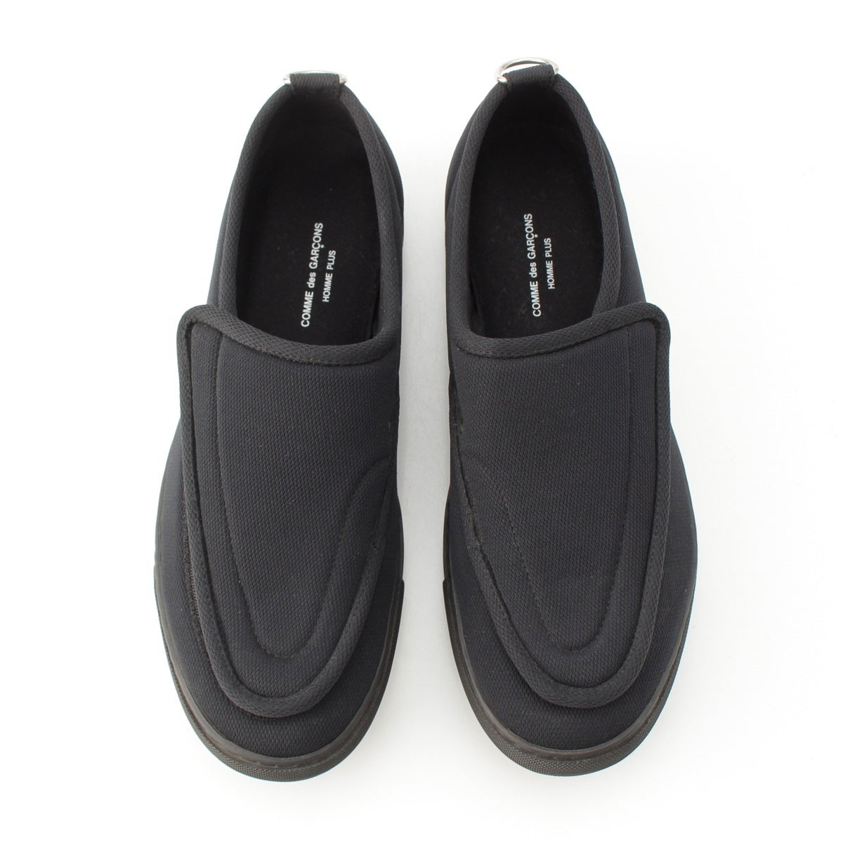 COMME des GARCONS Homme Plus Armor shoes Slip-on PZ-K106 black 10.2"