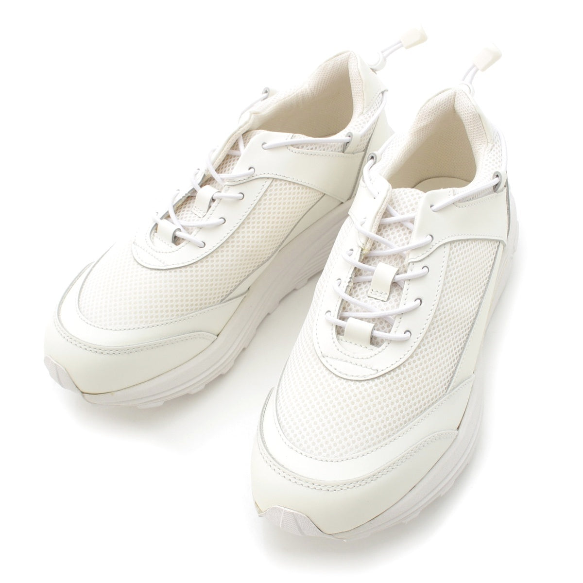 COMME des GARCONS HOMME PLUS Cross trainer low cut mesh sneakers PF-K101 white 8 10.2"