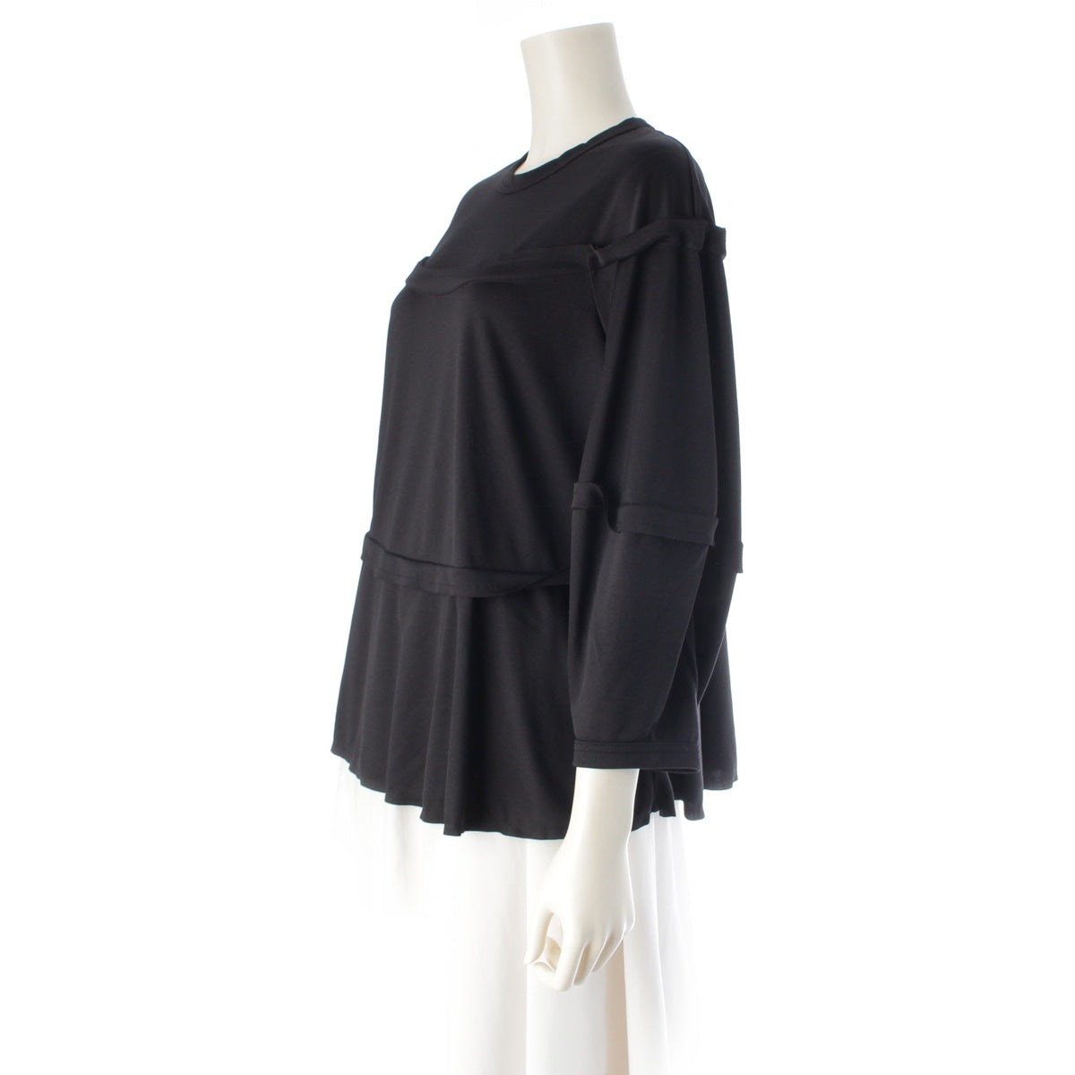 COMME des GARCONS COMME des GARCONS Switching, multi-layered long sleeves Cut RM-T009 black XS