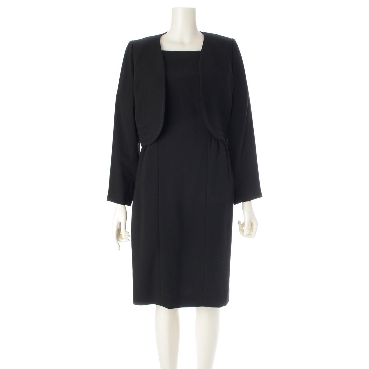 Chloe Vintage formal black jacket one piece setup ensemble black 9AR