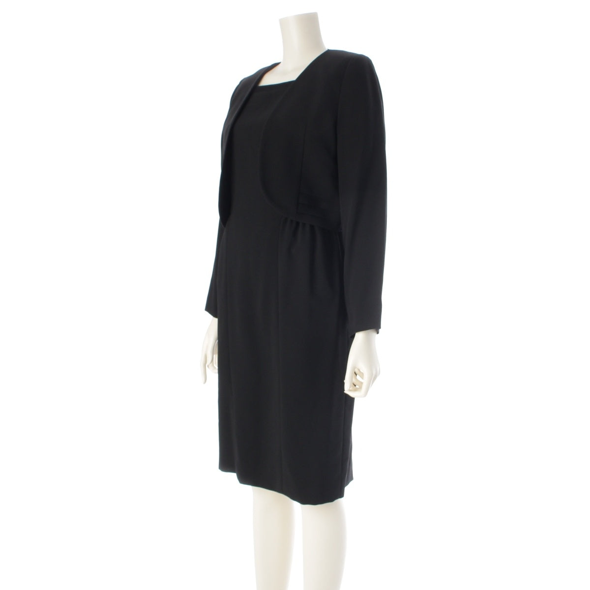 Chloe Vintage formal black jacket one piece setup ensemble black 9AR