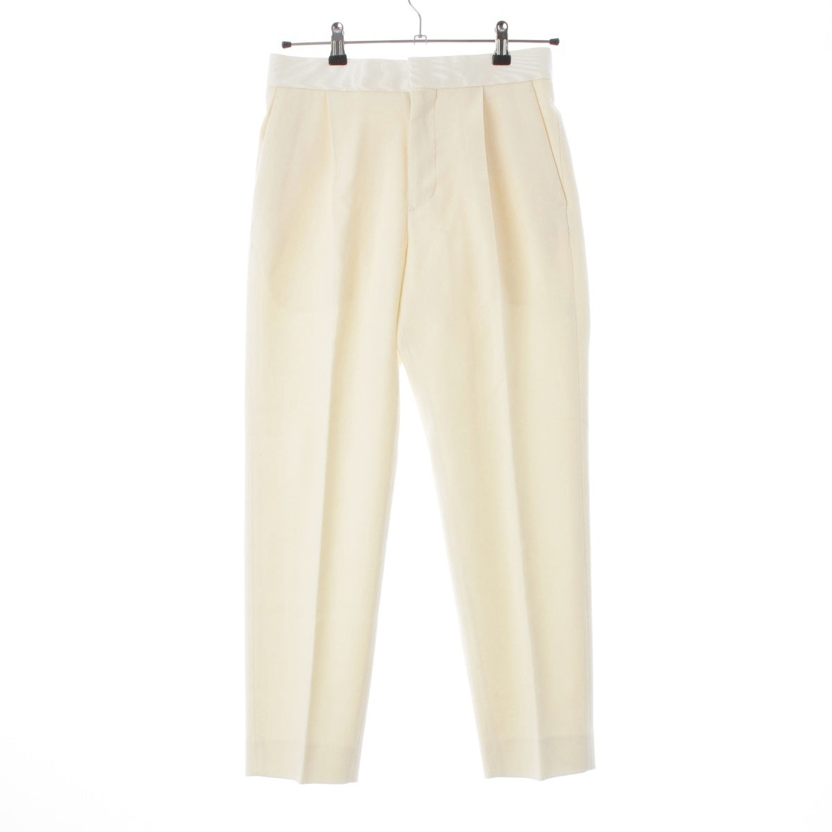Drawer Wool cashmere blend Furano Pants Bottoms 6514-236-1251 white 36