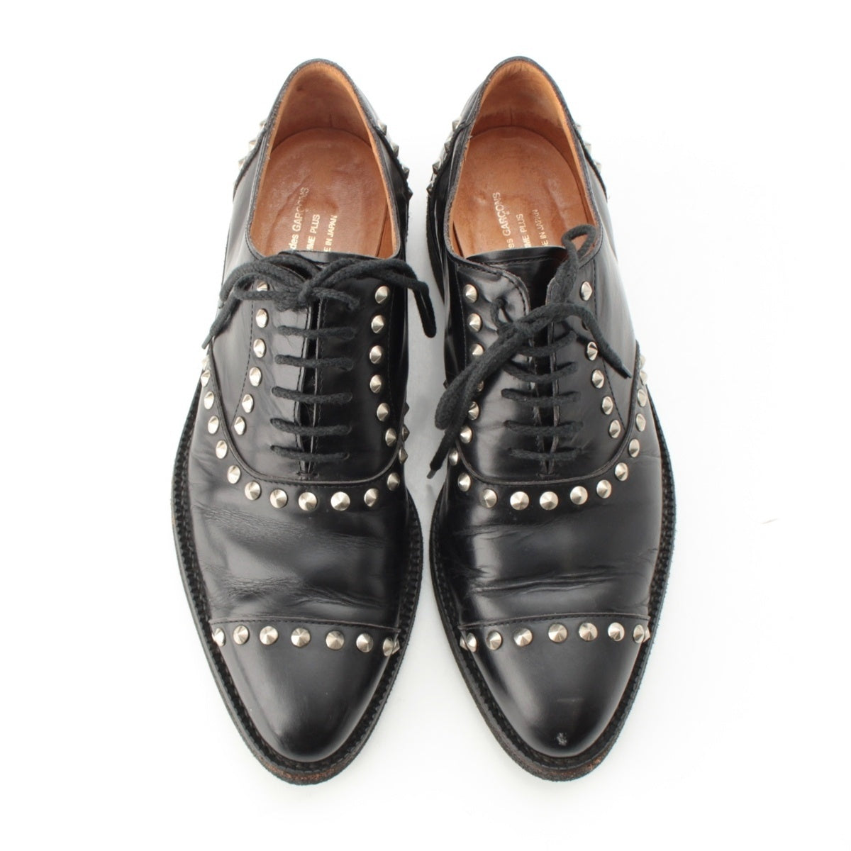 COMME des GARCONS HOMME PLUS Studs Dress shoes black 25 1/2