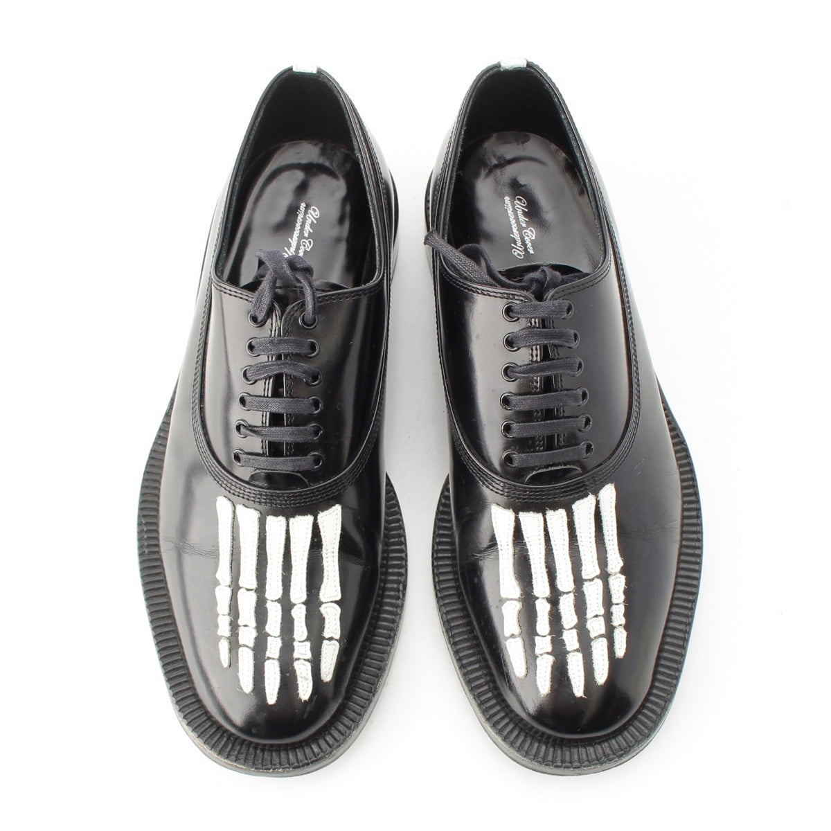 UNDERCOVER leather Anatomical Couture Era Bone Stitch Dress shoes L6F02 black M