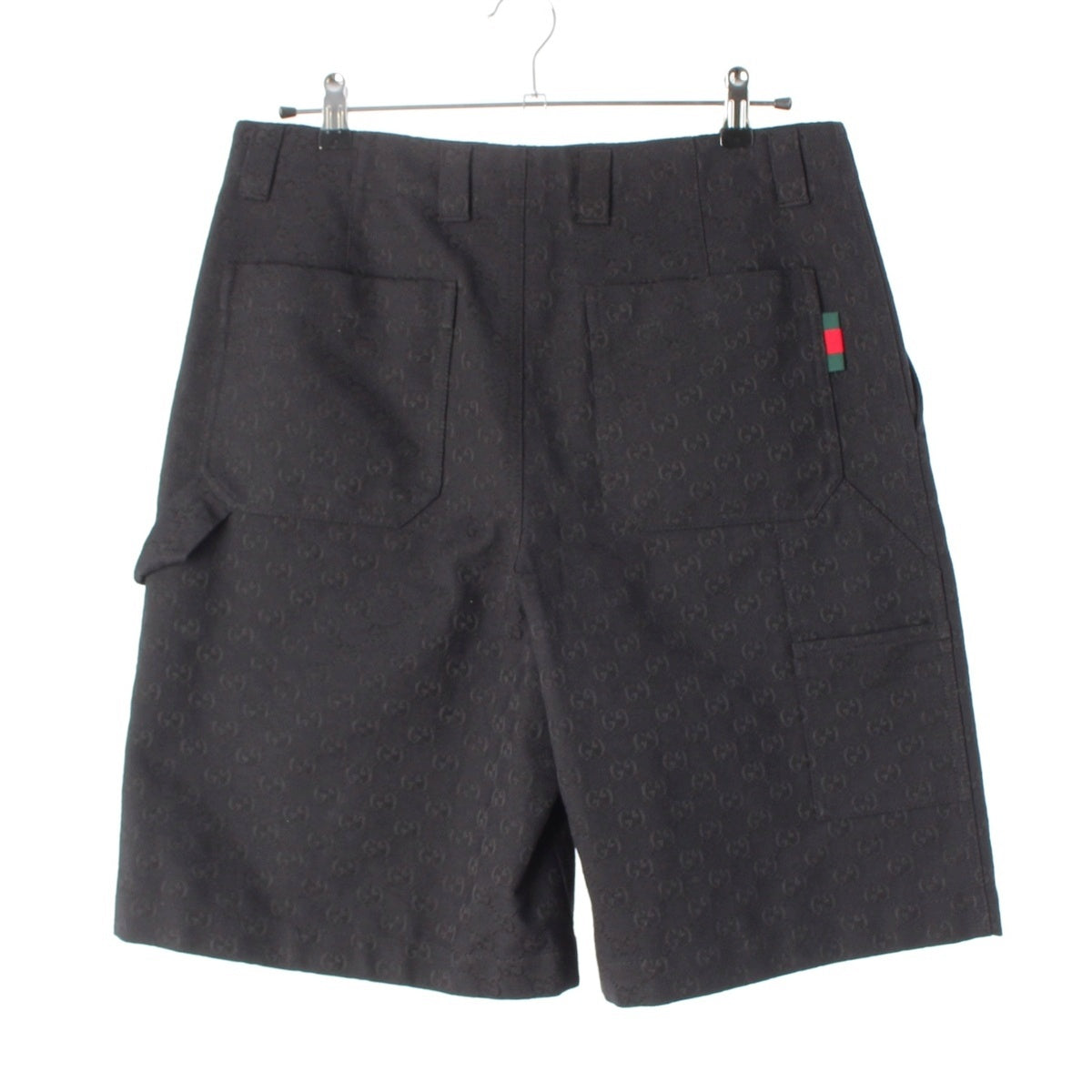 GUCCI GG Jacquard Painter Shorts Shorts Bottoms 791566 black 48