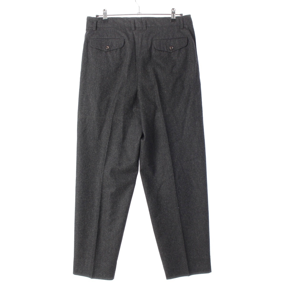 COMME des GARCONS HOMME wool Wide slacks Pants HP-05016M Charcoal Dark Gray M