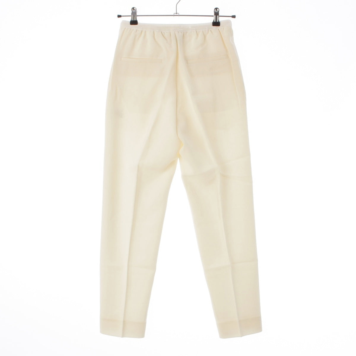 Drawer wool Georgette drawstring Pants 6514-236-1239 white 34