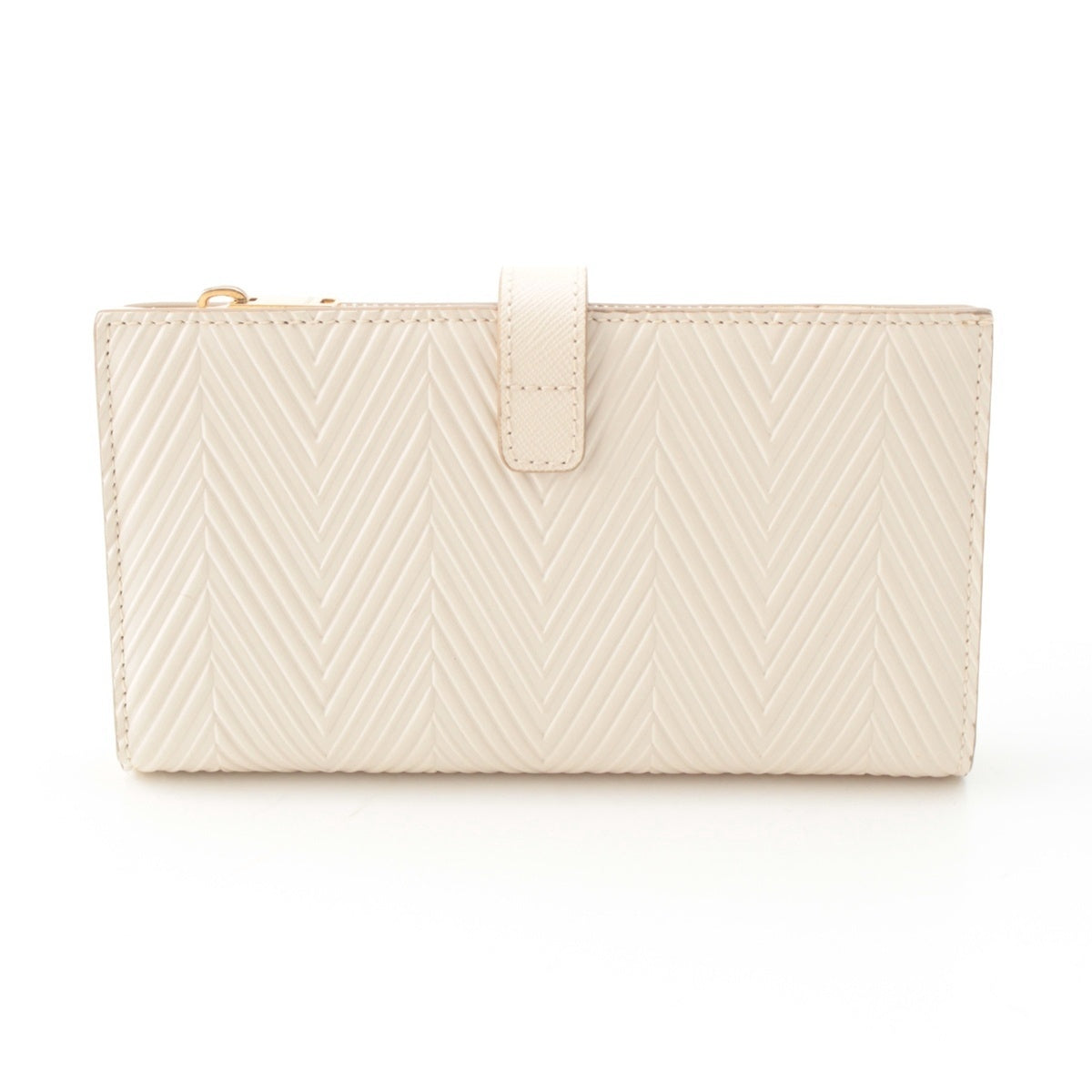 BALLY leather LAMBER logo Purse white