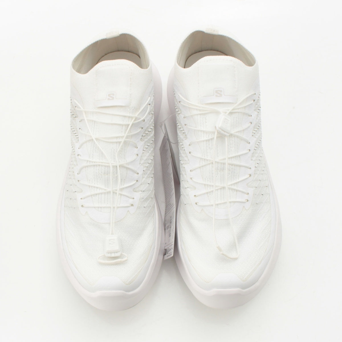 COMME des GARCONS Salomon Plat form mesh sneakers 471953 GJ-K103 white 10.2"